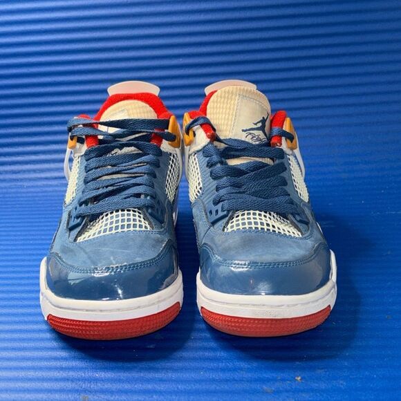 Size 7Y- GS Nike Air Jordan 4 Retro Messy Room DR6952-400 Shoe Sneaker Multi - Picture 3 of 8